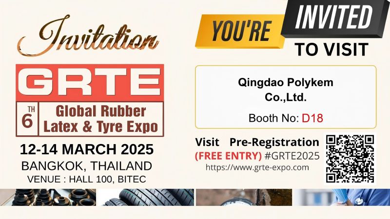 Beidh Polykem i láthair ag Expo Rubber Domhanda, LaTex & Tire 2025 i Bancác
