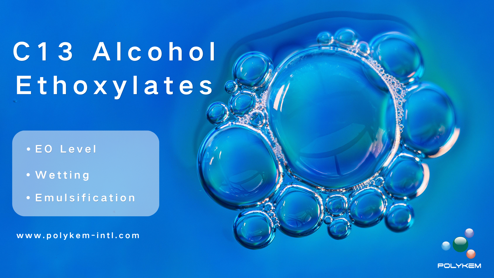 Tuiscint C13 Ethoxylates Alcóil: Leibhéal EO, Wetting agus Eibleacht
